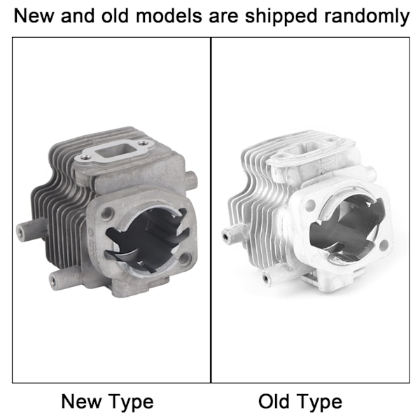 Sylinteri-mäntäpaketti Ruostumattomasta Teräksestä Tarvike Sopii Pensaskoneelle 23CC HT2300