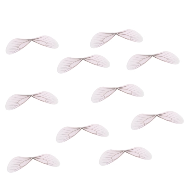 70 par Dragonfly Wing Charms Artificial Butterfly Wings Charms