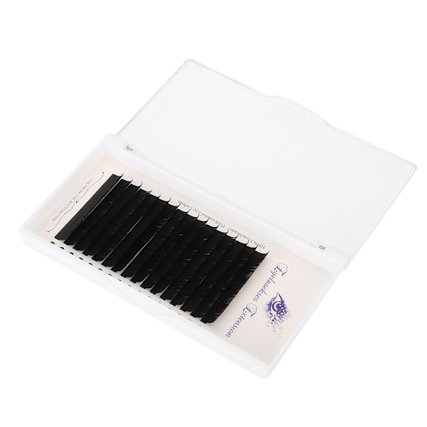 16 Rader/Brikker Individuelle Naturlige Myke Kunstige Vipper Forlengelse Lange Falske Vipper 0.07 J