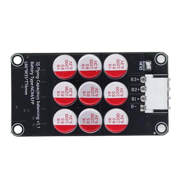 Batteri Aktiv Udligner 3S Balancer Li Ion Lithium Energi Overførselsplade Udligning Modul DC2.7‑4.2V 5A
