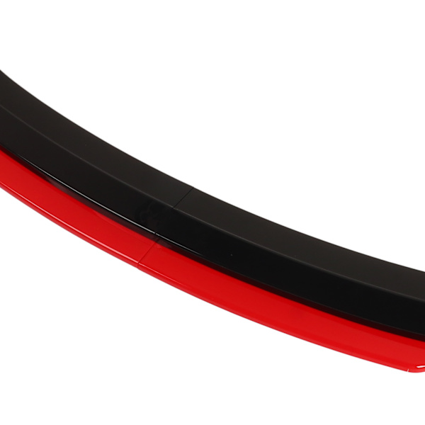 6 st Front Bumper Lip Separator med Röd Front Lip Glans Svart Bumper Lip Diffuser Splitter Universal för Accord Civic