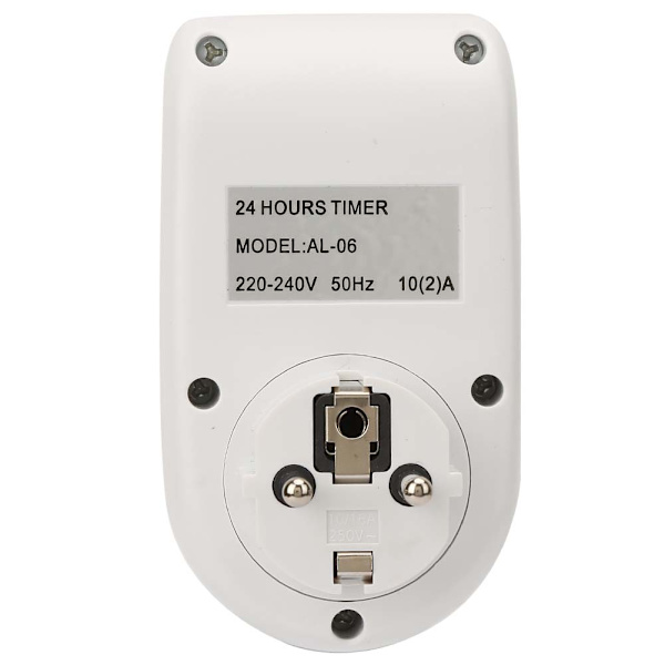 Digital Display EU Stikkontakt Programmerbar Præcis Energibesparende Stikkontakt Timer 220V