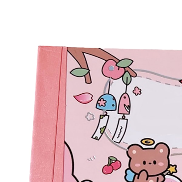 50 Ark Scrapbook Dekorativt Papper Sött Mönster DIY Personliga Estetiska Scrapbooking Stickers för Dagbok Anteckningsbok