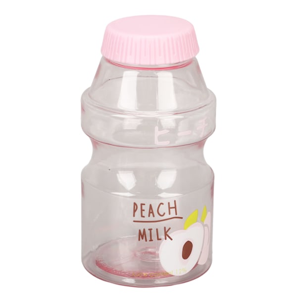 Vattenflaska Tecknad Innovativ BPA-fri Återanvändbar Transparent Juiceflaska för Utomhussporter Resor 16oz/480ml