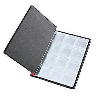 LUOEM 120-myntsamleralbumholder (rød)