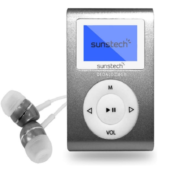 Bärbar Mini MP3-spelare med Lång Batteritid, Grå Clip On-Design Säkerställer Att Din Musik Aldrig Hoppar Över Ett Slag