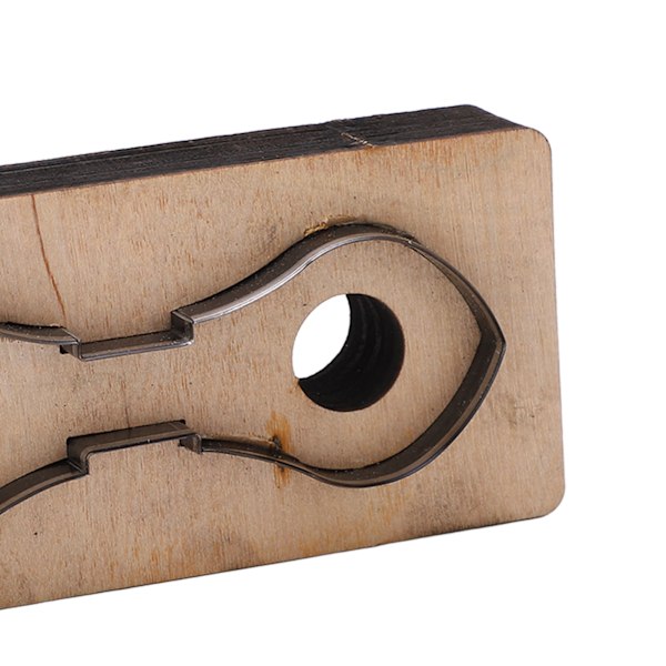 Läder Metall Skärform DIY Stämpling Punching Skärform Legering Stål Konst Hantverk Tillbehör LR 1