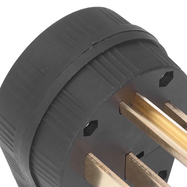 NEMA 14‑50P Rakt Stiftvinkelkontakt 50A 125V/250V Strömutgång 4-polig Kontakt för Spis Torktumlare Generator