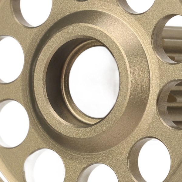 RC Bil Differentialväxel Aluminiumlegering 17T 50T Bilväxel RC Ersättningsdelar För Clodbuster 1/10