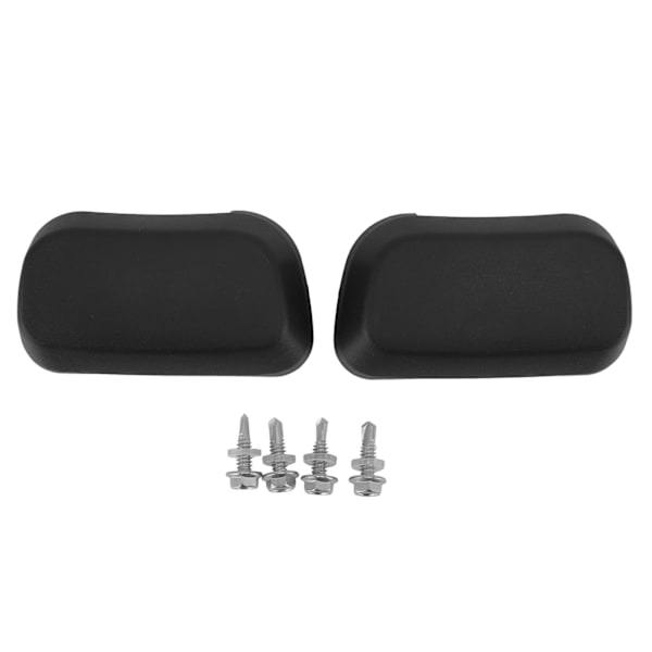 2 stk. Side Step End Caps for Crew Cab 68193113AA Erstatning for Dodge RAM 1500 2500 3500 4500 5500 Crew Cab Kun