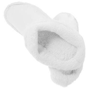 2 par vintertofflor skor foder sandaler tofflor foder slip-on tofflor värmande foder (6.5 )