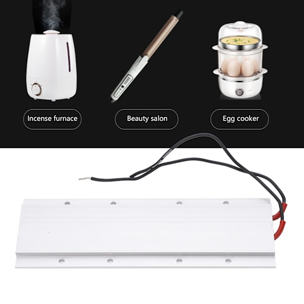 PTC Varmeelement Konstant Temperatur Isolerende Aluminiums skall for Elektronisk Enhet AC220V120℃