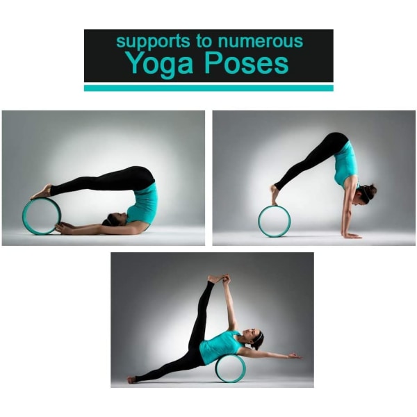 Yoga Roller til lindring af rygsmerter, forbedrer yogastillinger og krop