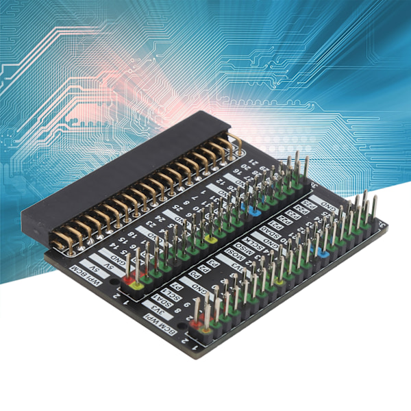 GPIO-laajennuslevyn liitäntäsovitinmoduuli kaksoisrivi Raspberry Pi 400:lle