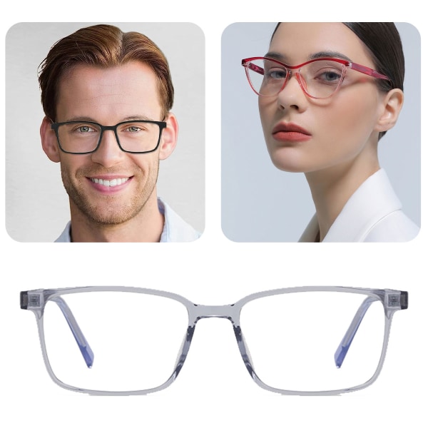Mote trend personlighet briller ramme anti-blå briller, laget