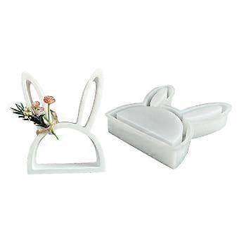 Påskeharer Støbeforme Støbeforme Hule Harer Silikoneforme Gipsforme Ornamentforme Epoxy Resin Forme