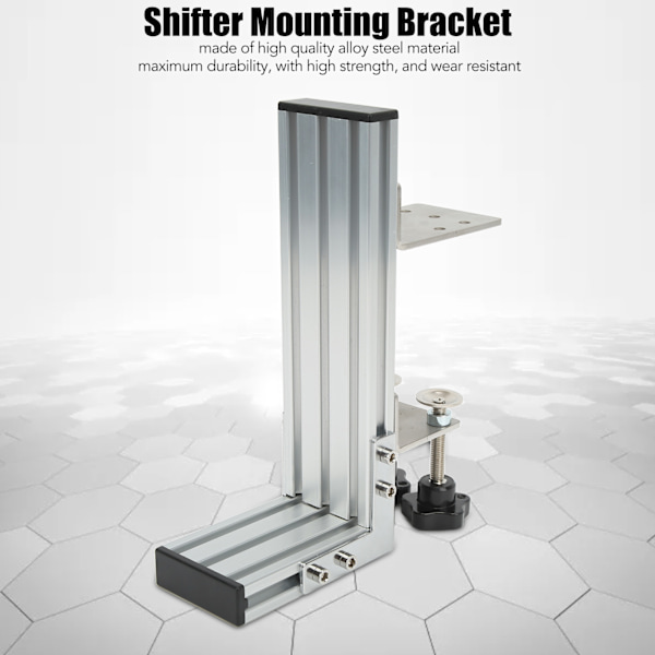 Girskifte Klips L-Formet Legering Stål Spak Monteringsbrakett Sett Erstatning for Logitech G25 G27 G29 G920