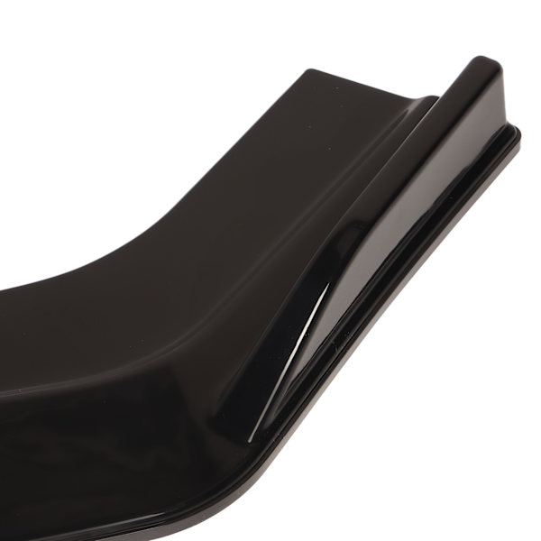 6 st Front Bumper Lip Separator med Röd Front Lip Glans Svart Bumper Lip Diffuser Splitter Universal för Accord Civic