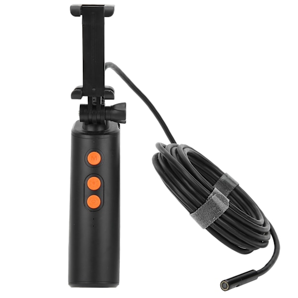 F280 1080P Endoskop 2MP 8mm WIFI Dobbeltlinse Boroskop Kloakk Kamera Inspeksjon IP68 Vanntett (2m / 6.6ft)