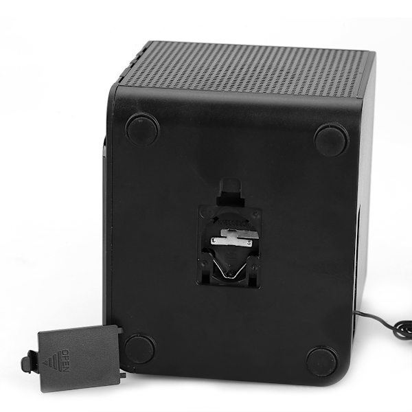 Baldr AM/FM Digital Radiovekkerklokke LED Lysdemper Bord Snooze Søvntimer US 110V