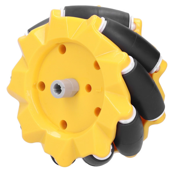 Mecanum-pyörät Omni-suuntaiset Älyrobottiauto-osat Tarvikkeet DIY-lelukomponentit 80 mm (1 pari)