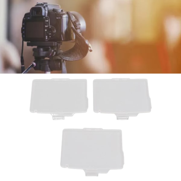 3Pcs Camera LCD Screen Protector ABS Cover Replacement for Nikon D90 DSLR BM‑10 Accessories