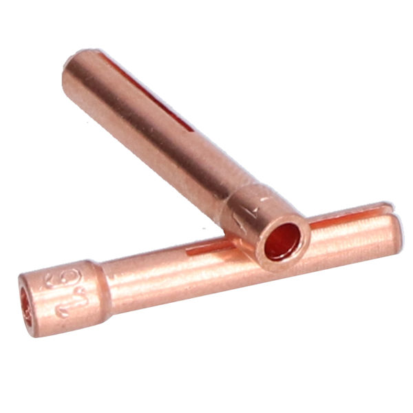 20 stk TIG-klemmer 1,6 mm åbning Wolfram-elektrode til QQ150 svejsebrændertilbehør WP‑9F