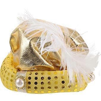 Dekorativ Hatt Plume Cap Prop Rollespill Hatt Karneval Performance Hatt Prop