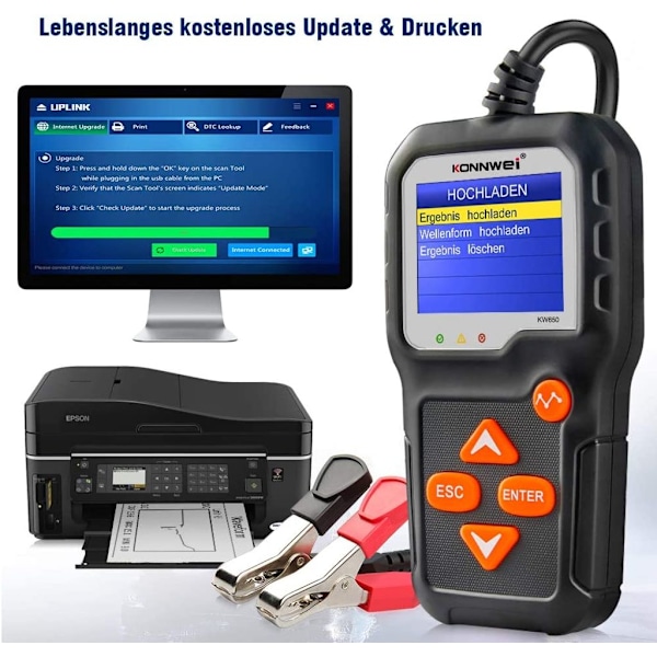 Enkel fordonskontroll, Plug and Play diagnostisk enhet för bilar och lastbilar tillverkade efter 1996, Diagnostikverktyg med hög kompatibilitet