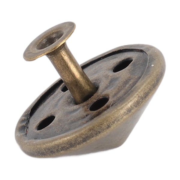 100 Set Svampar Nitar Dubbar 22mm DIY Järn Kon Spikar och Dubbar Svamp Topp Huvud Nit Dubb för Reparation av Väskor Skor Brons