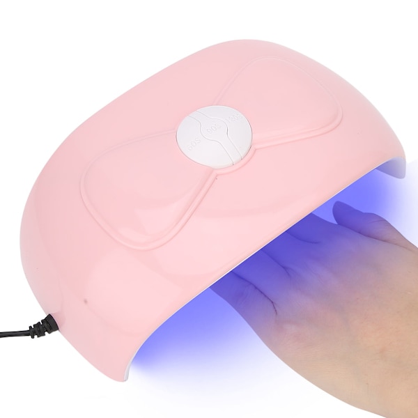 54W USB LED UV Lampe Manikyr Neglelak Tørrelampe Neglegel Hærdende Maskine SUNX2