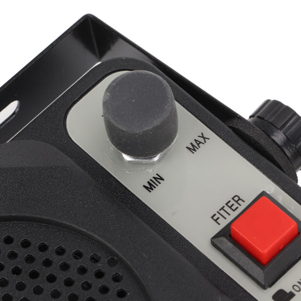 Kätevä ulkoinen kaiutin walkie-talkieille 8 ohmia, voimakas ääni, HiFi, säädettävä äänenvoimakkuus YAESU:lle, KENWOOD:lle