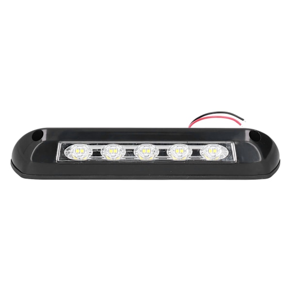 RV LED Markiselyslist Vanntett 10 Lampeperler Universal Utendørsbelysning for Bobil 12V/24V