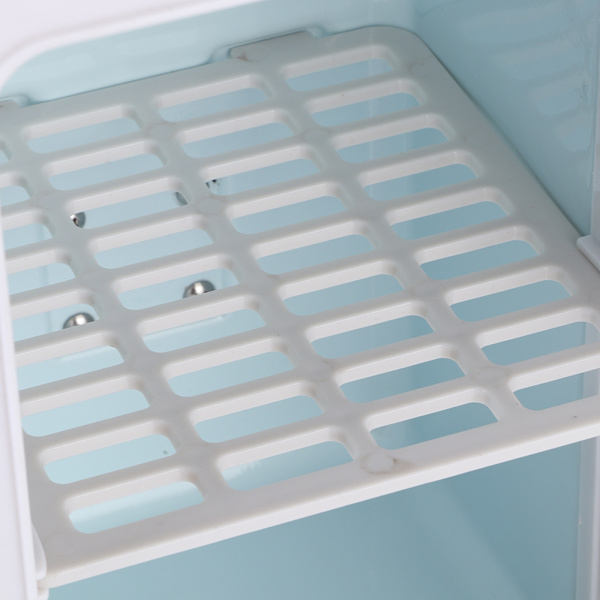 6L Mini Kannettava Auton Jääkaappi Sähköinen Jääkaappi Jäähytin Lämmitin Meikille Ruokille Lääkkeille UK-Pistoke 220V