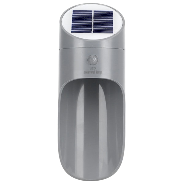 LED Smart Lampa Solarladdningsbar Vattentät Vägglampa Radaravkänningslampa för Uteplats Utomhus