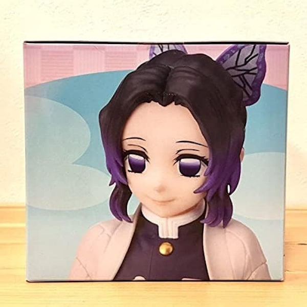 Demon Slayer Kimetsu No Yaiba Samlarleksak, Realistisk Shinobu Kocho Modell Med Basstativ, Perfekt Gåva För Anime-entusiaster