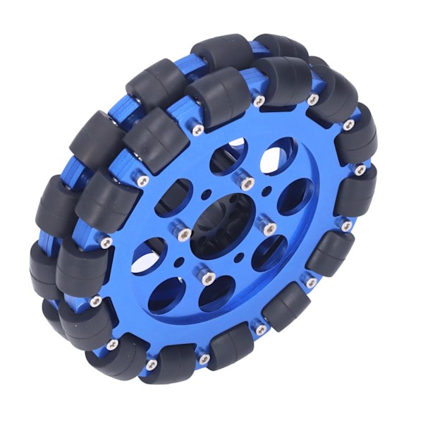 Omnidirectionalinen pyörä Omni Drive Alumiiniseos Teollisuusrobotin osat Tarvikkeet 6inDouble Row UM5604‑0014‑0152 39mm