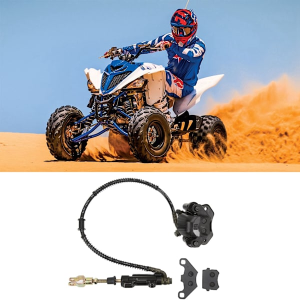 Bakre bremsekalipersett med 2 bremseklosser for Taotao Boulder B1 50‑125cc ATV