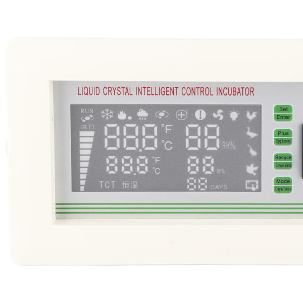 XM‑18SD Ägginkubatortermostat 5 lägen Digital temperaturfuktighetsinkubatorstyrenhet 110V