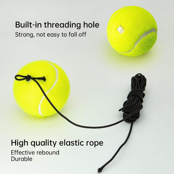 Tennis Trener Rebound Ball, Solo Tennis Treningsutstyr for
