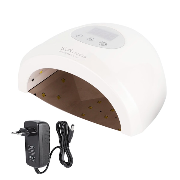 48W LED-lampe for negledesign, tørker gel-lakk, manikyr-tørker, EU-plugg