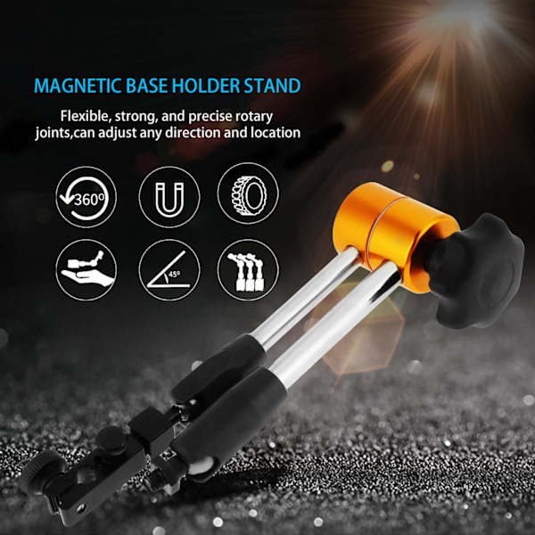 Justerbar Universal Magnetisk Baseholder Fleksibel Stativ til Uretestindikator