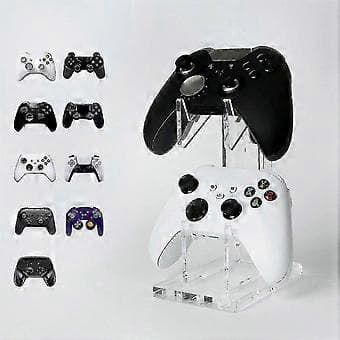 Akryl Dobbeltlags Display Stand til Switch Pro og Joystick Controllere