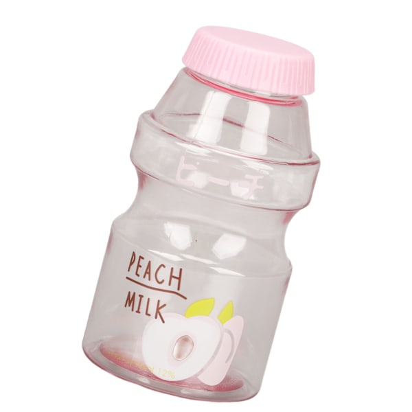 Vattenflaska Tecknad Innovativ BPA-fri Återanvändbar Transparent Juiceflaska för Utomhussporter Resor 16oz/480ml
