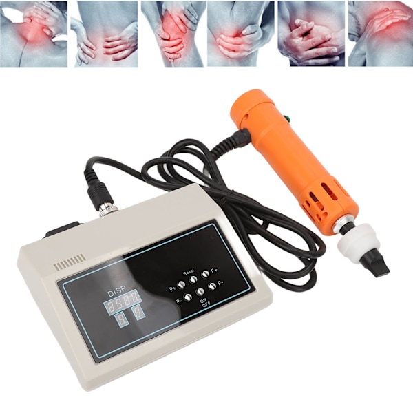 Chockvågsbehandling Maskin ED Terapi Maskin Extracorporeal Chockvågsbehandling Maskin Orange 100‑240V AU-kontakt