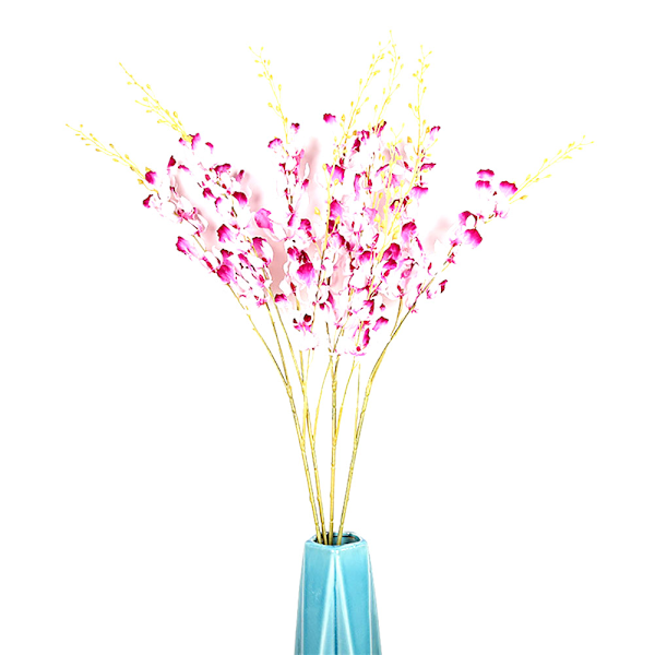 Kunstig Simuleret Blomst Bouquet Hjem Kommerciel Fest Dekoration (Lyse Lilla)