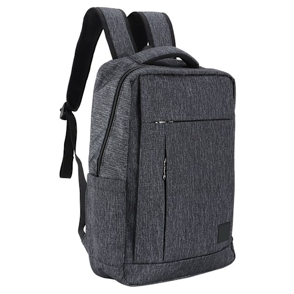 OX PLOUGH Laptop Ryggsäck Vattentät Polyester Stor Kapacitet Lättviktig Reseryggsäck Mörkgrå