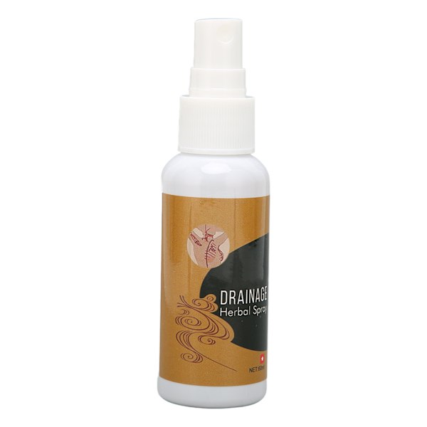 2 st 60 ml Bärbar Lymfdränerande Spray Stark Genomsläpplighet Lymfdränerande Spray