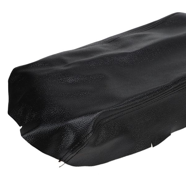 Armstödslock Syntetiskt Läder Mittkonsol Armstöd Boxfodral Skyddande Omslag för Highlander 2008‑2013 Svart