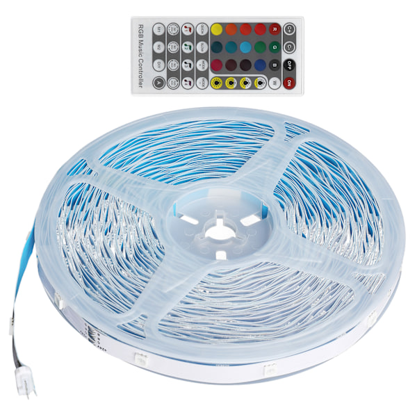 20m 5050 LED DIY Fjärrkontroll Strip Lights för Bluetooth Hemfest Dekoration US 100‑240V
